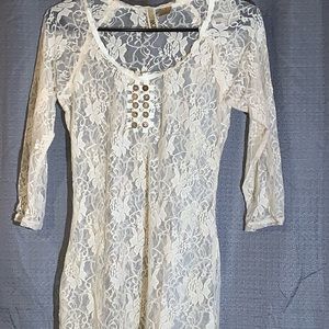 BKE lace top